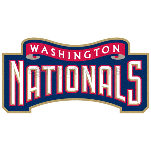 Washington Nationals T-shirts Iron On Transfers N2008 - Click Image to Close